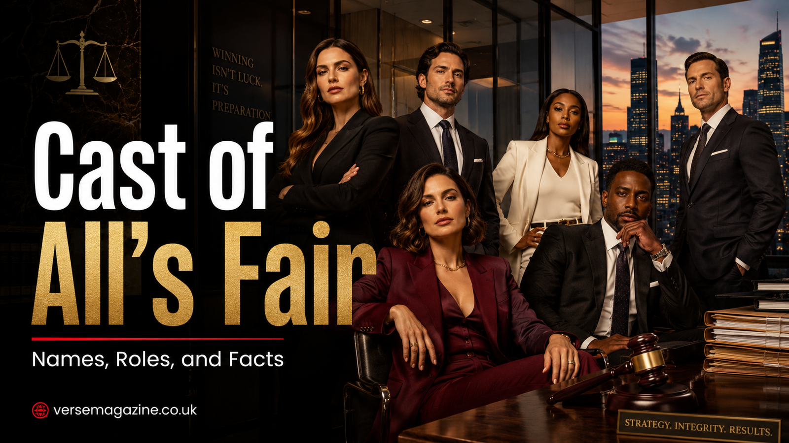 cast of all's fair