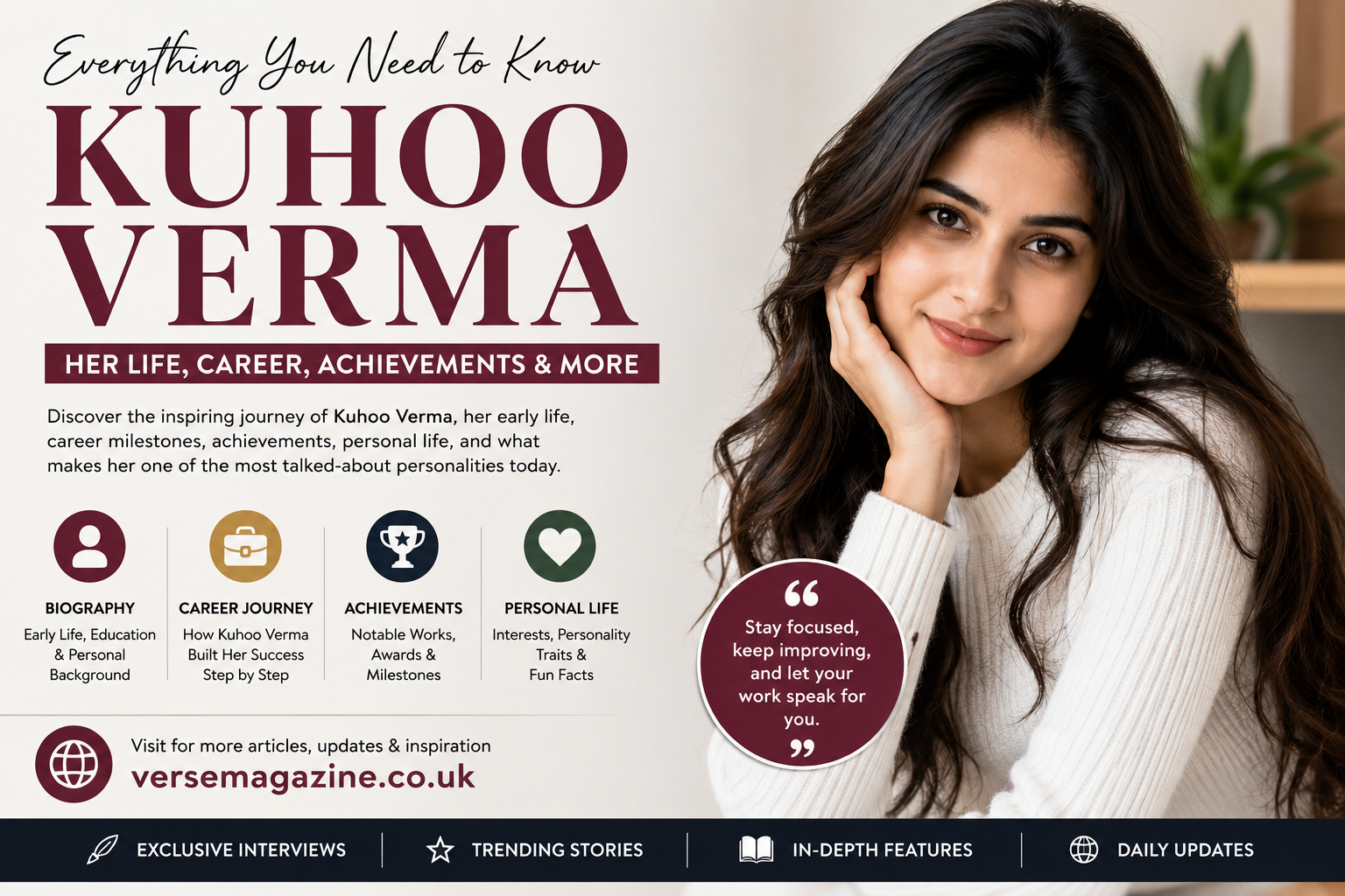 Kuhoo Verma: Everything You Need to Know