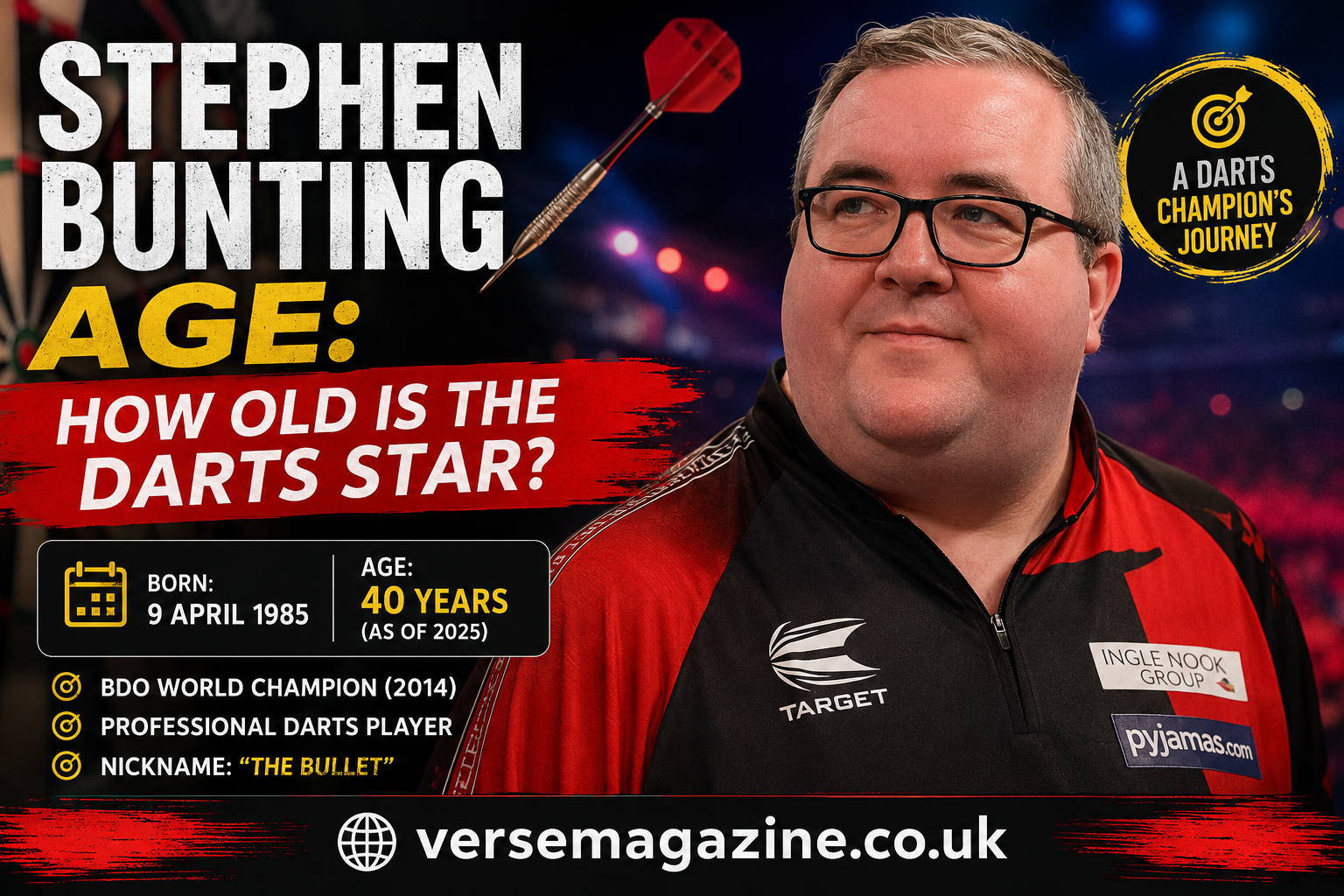 Stephen Bunting Age: How Old Is the Darts Star?